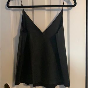 Zara Faux Leather Tank